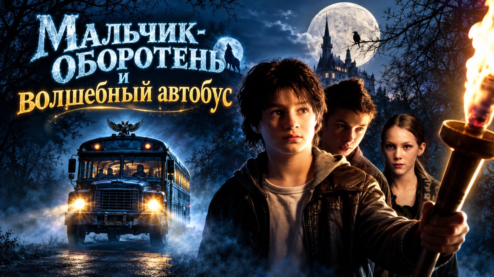 Мальчик‑оборотень и волшебный автобус | De Griezelbus (2005)