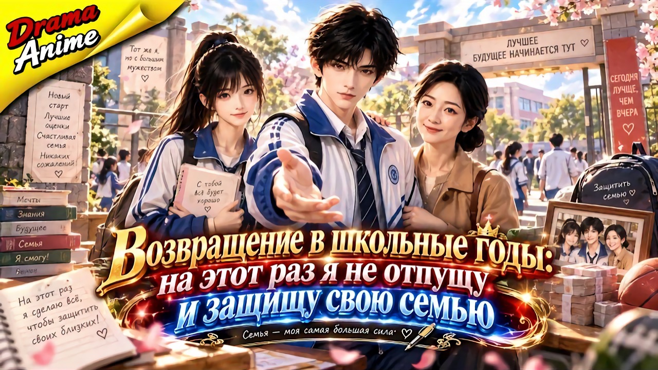 В 18 лет с 100 миллионами! Он спасёт мать и сестру, изменив судьбу!Время мстить! Китайское аниме