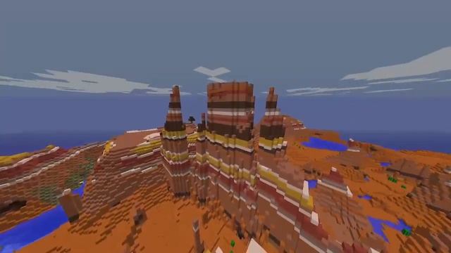 биом пустошь в Minecraft 1.8