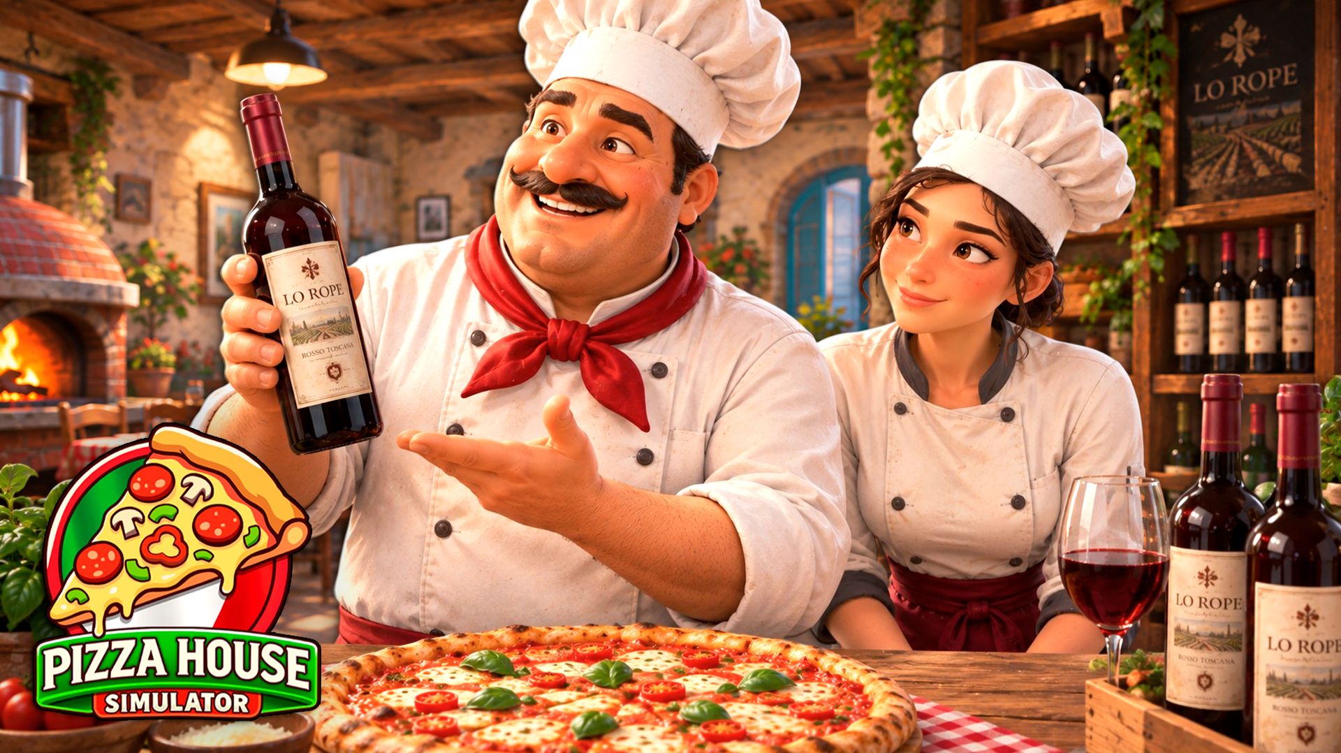 У НАС ПОЯВИЛОСЬ ВИНО! - Pizza House Simulator #5