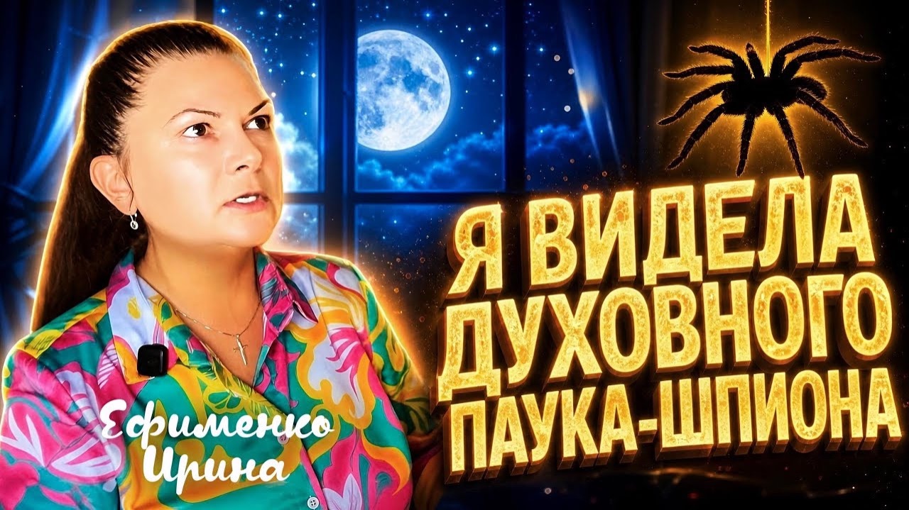 Я видела большого духовного паука своими физическими глазами 2 ночи подряд! Свидетельство