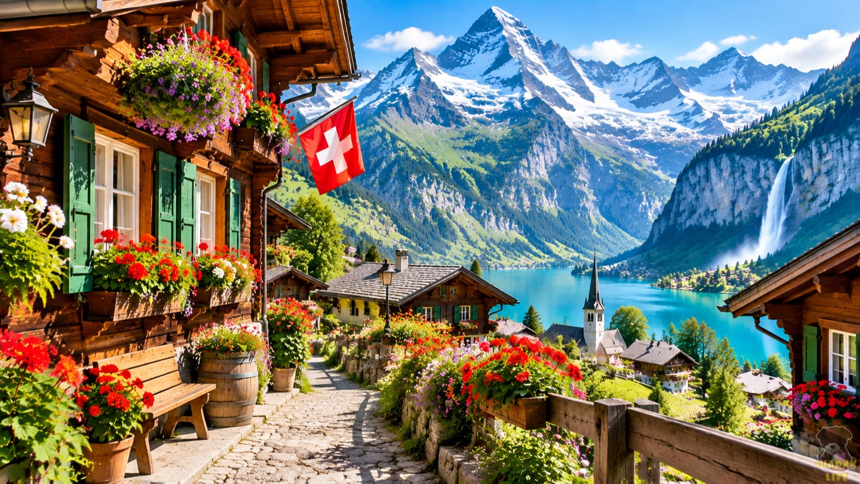 Райская Швейцария 🇨🇭 Мюррен, Изельтвальд и Гриндельвальд | Прогулка среди самых красивых Альп