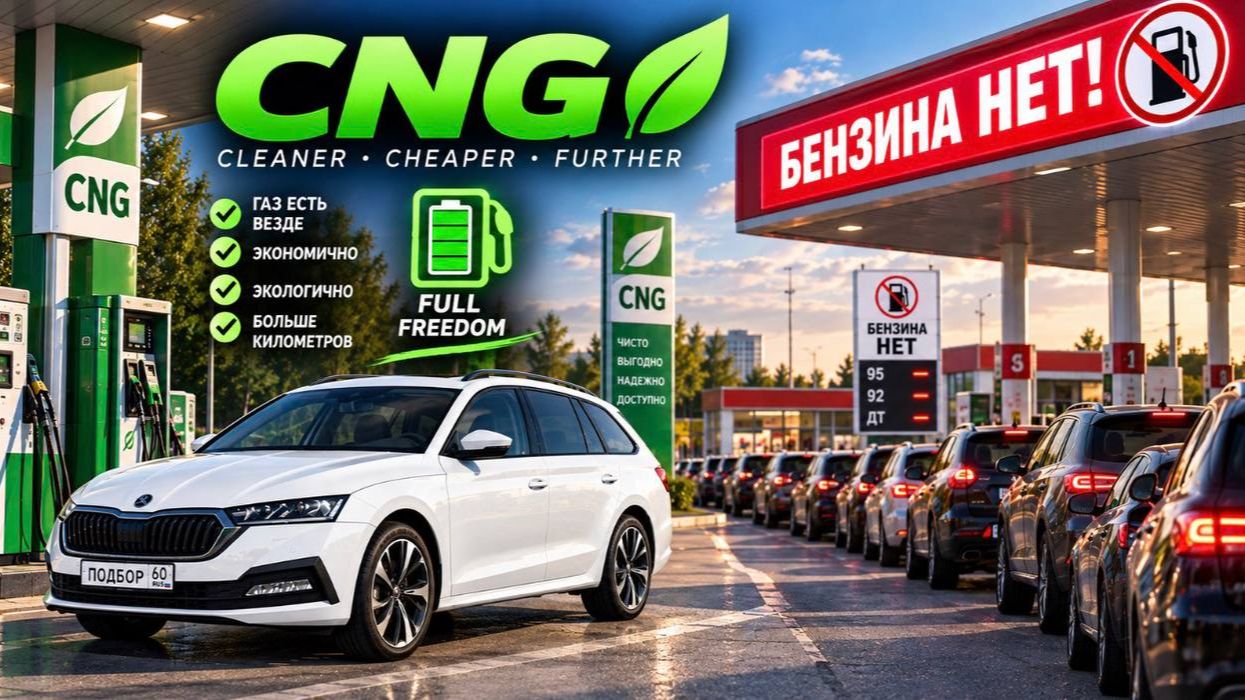 Самый правильный автомобиль на альтернативном топливе на сегодняшний день Skoda Octavia A8 G-Tec CNG