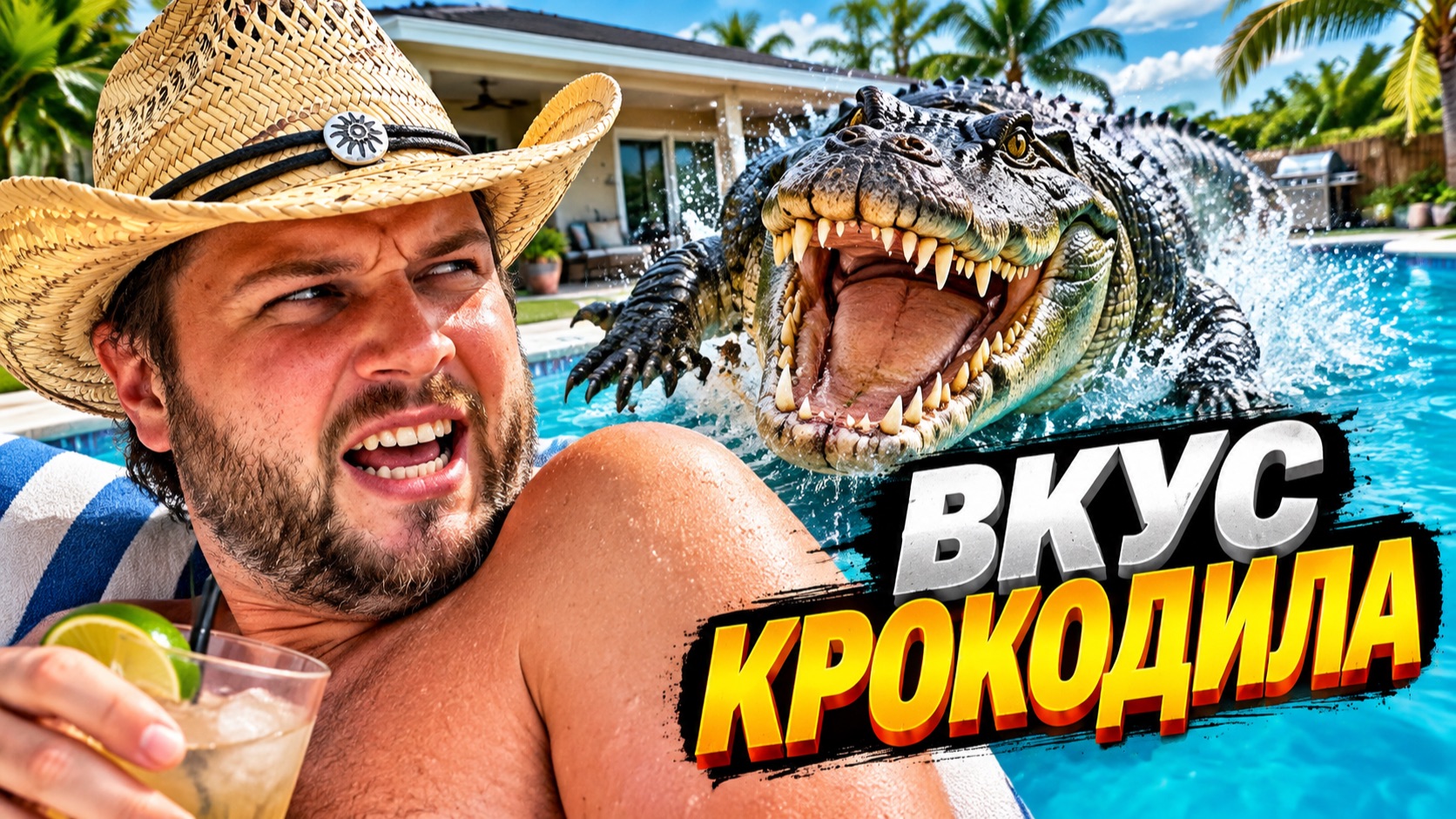 Главный "Аттракцион" МАЙАМИ: Ловим крокодилов "Ферма EVERGLADES"