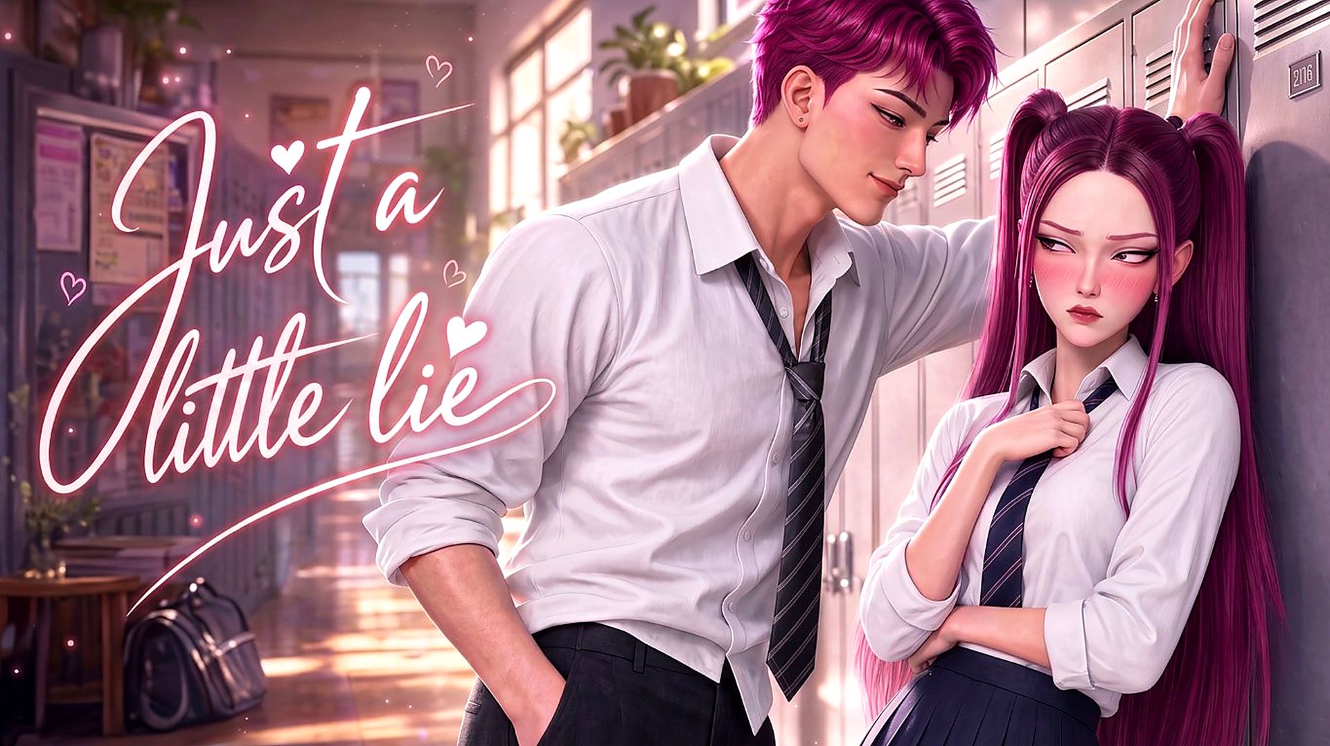 Мира X Эбби - Just A Little Lie —  💕 Кейпоп-охотницы на демонов | Фанатский музыкальный клип