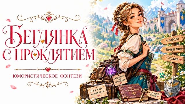 АУДИОКНИГА ПОЛНАЯ | БЕГЛЯНКА С ПРОКЛЯТИЕМ | ЛЮБОВНОЕ ФЭНТЕЗИ ● ПРИКЛЮЧЕНИЕ ● ПОПАДАНЦЫ