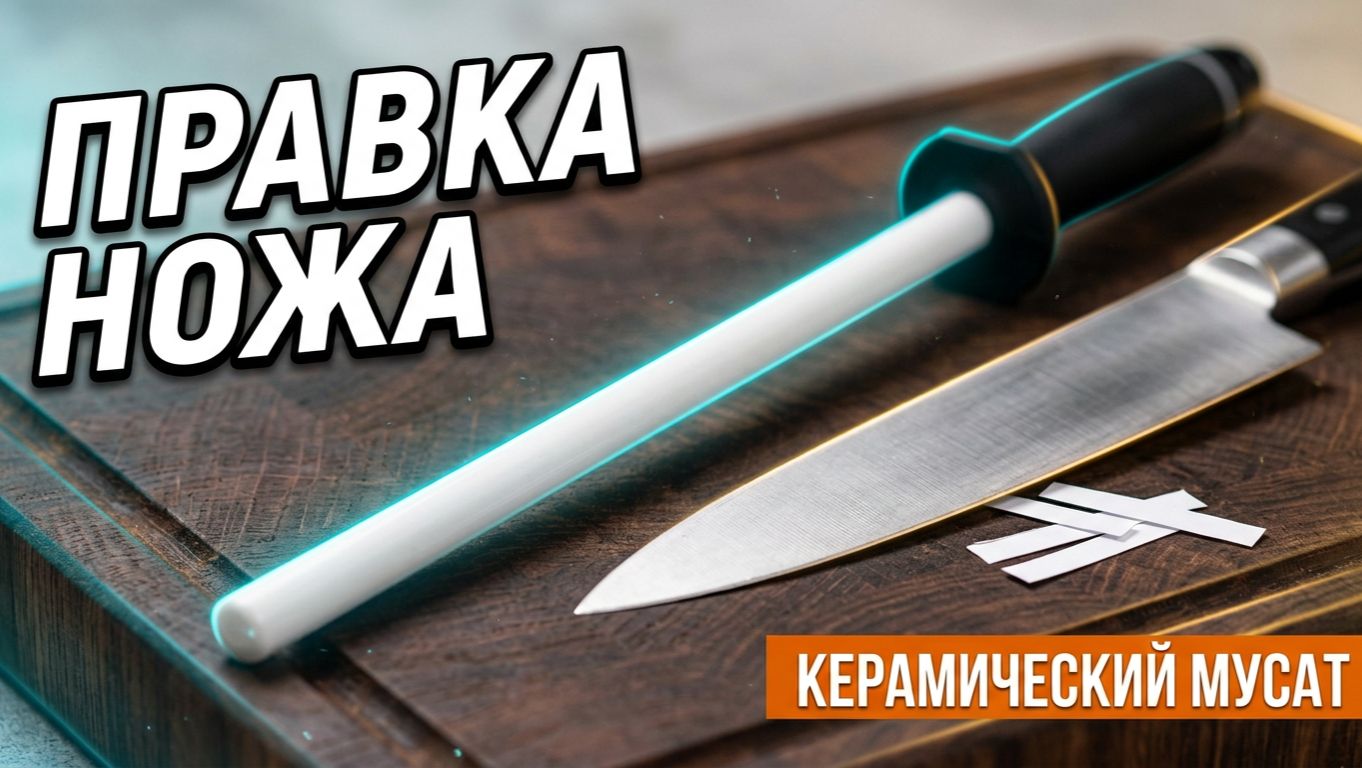 Керамический мусат для правки кухонных ножей | SteinHouse