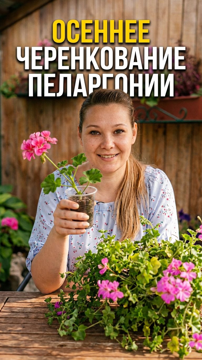 Осеннее черенкование как я сохраняю пеларгонию до весны