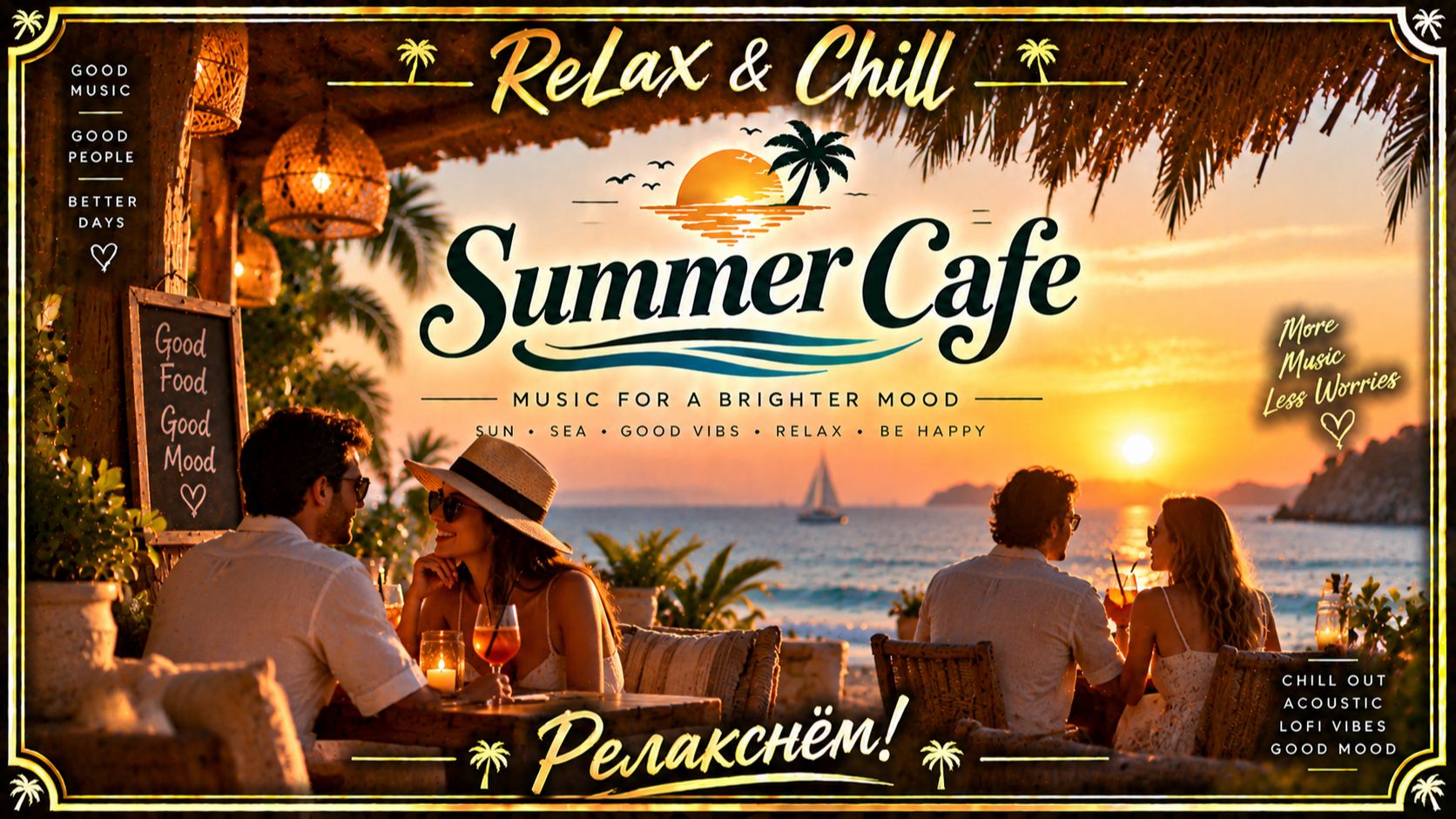 Summer Café Vibes ☀️ | Лучшая музыка для отдыха, кофе, прогулок и летнего настроения