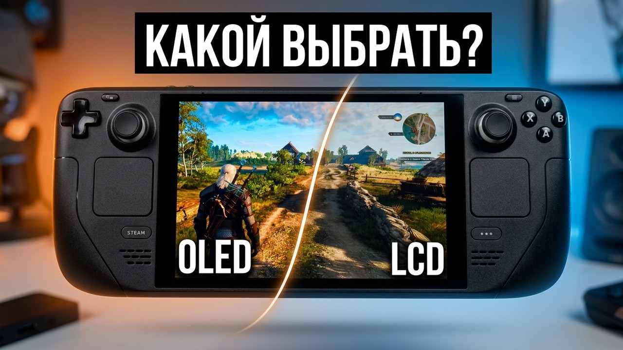 Какой Steam Deck купить в 2026 - OLED или LCD?