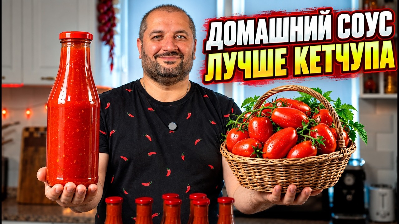 Восхитительный грузинский сацебели! Томатный соус на зиму.