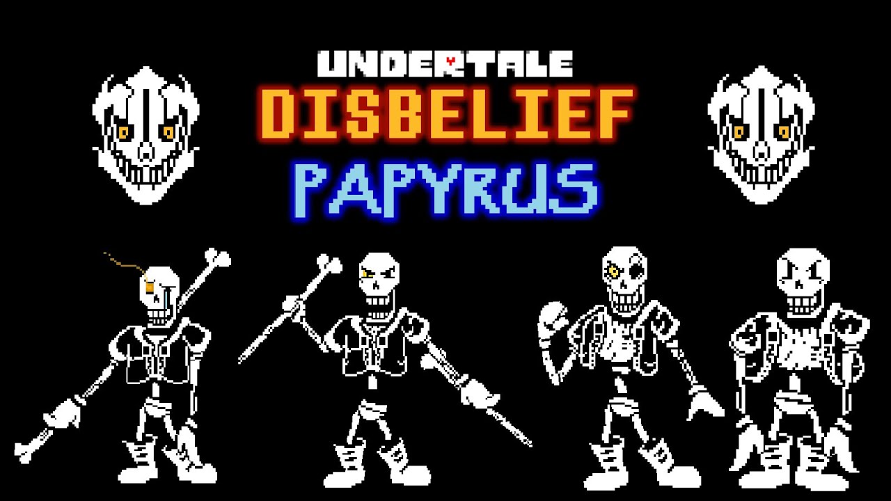 Undertale : Disbelief Papyrus Genocide Ending (Create Your Frisk Mod)