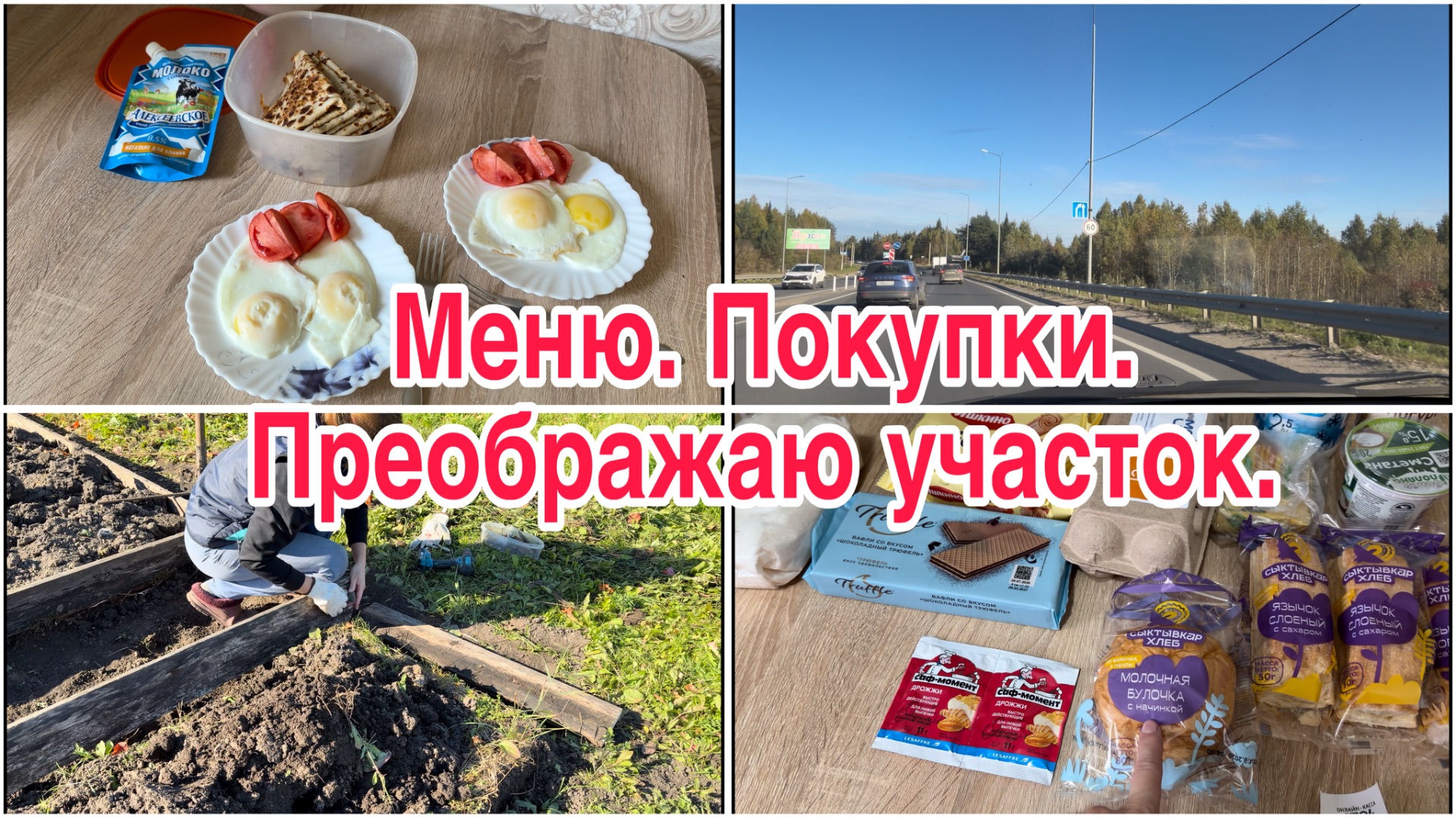 Меню//Покупки//Преображаю участок