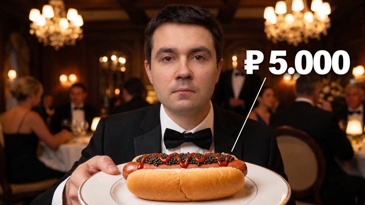 Купил ДЕШЁВУЮ еду в самых дорогих ресторанах