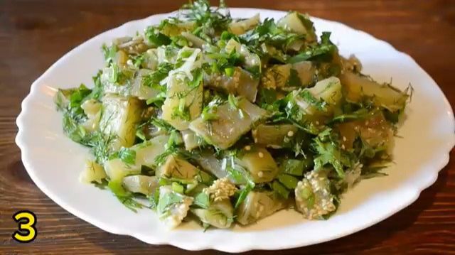 Баклажаны. Какие же они вкусные, 15 минут и закуска на столе. Ещё один новый удобный рецепт, третий.
