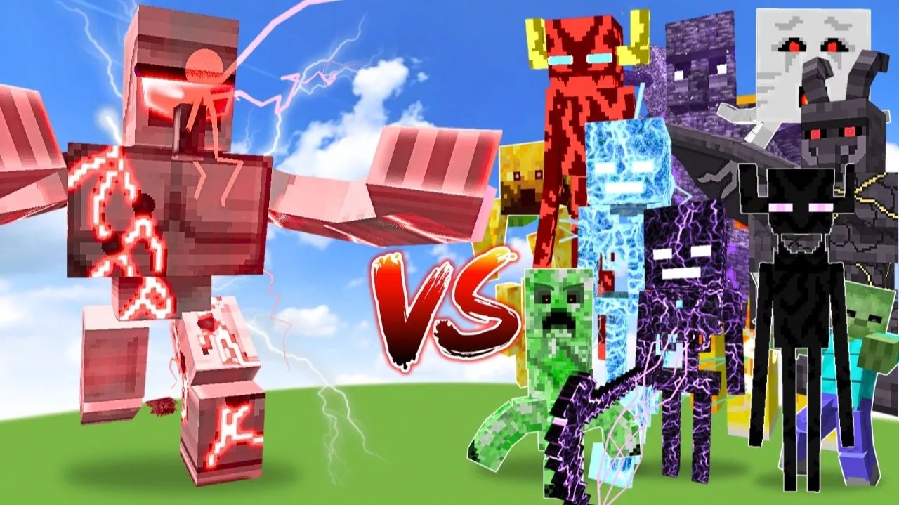 УЛЬТИМАТИВНЫЙ Адамантиум-Разрушитель против всех ТИТАНОВ в Minecraft!