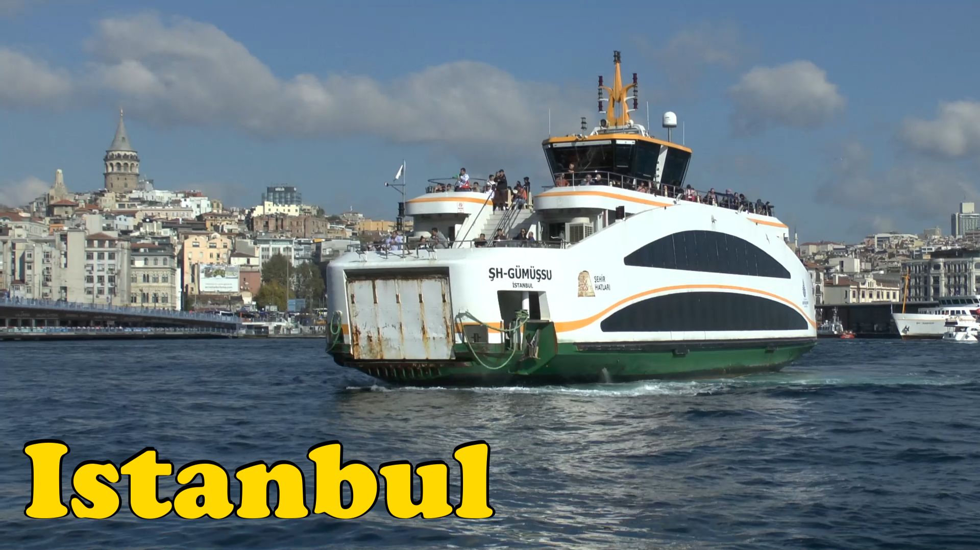 Istanbul Turkey Golden Horn, Galata Bridge, Eminonu, Bosphorus