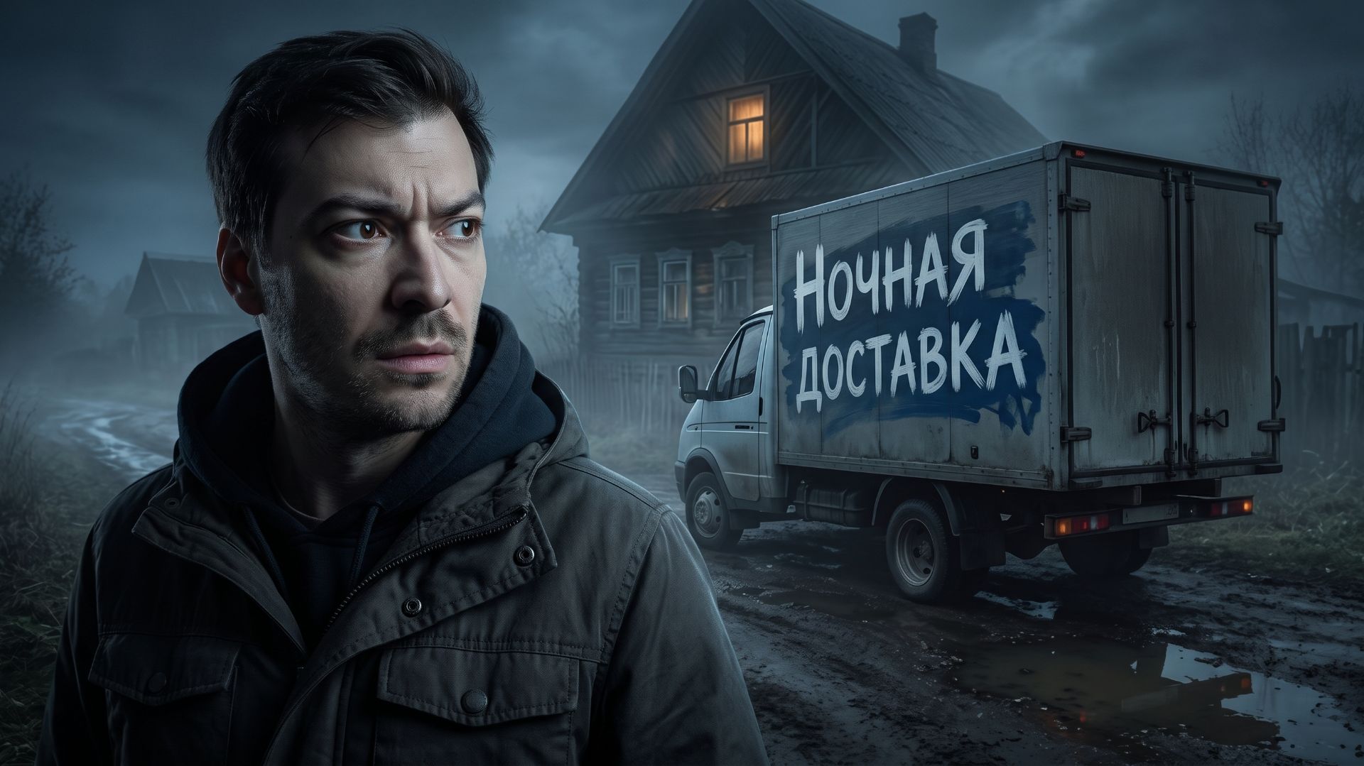 НОЧНОЙ КУРЬЕР. ГРУЗ №13. Живой голос. Страшная история
