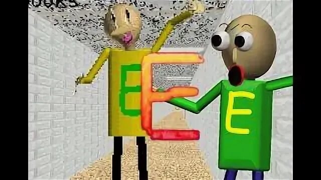 E Baldi Mod (невозможно пройти!)