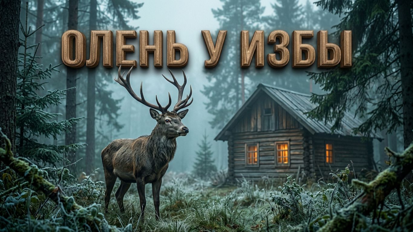ОЛЕНЬ У ИЗБЫ | ТАЕЖНЫЕ АУДИОРАССКАЗЫ