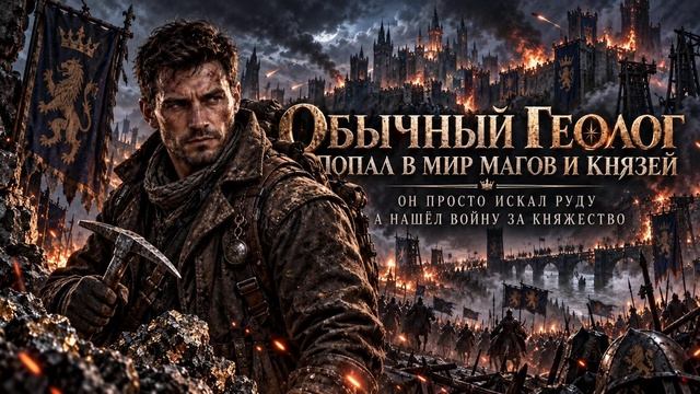 АУДИОКНИГА ПОЛНОСТЬЮ | Обычный геолог попал в мир магов и князей | ПОПАДАНЦЫ | Книга 1