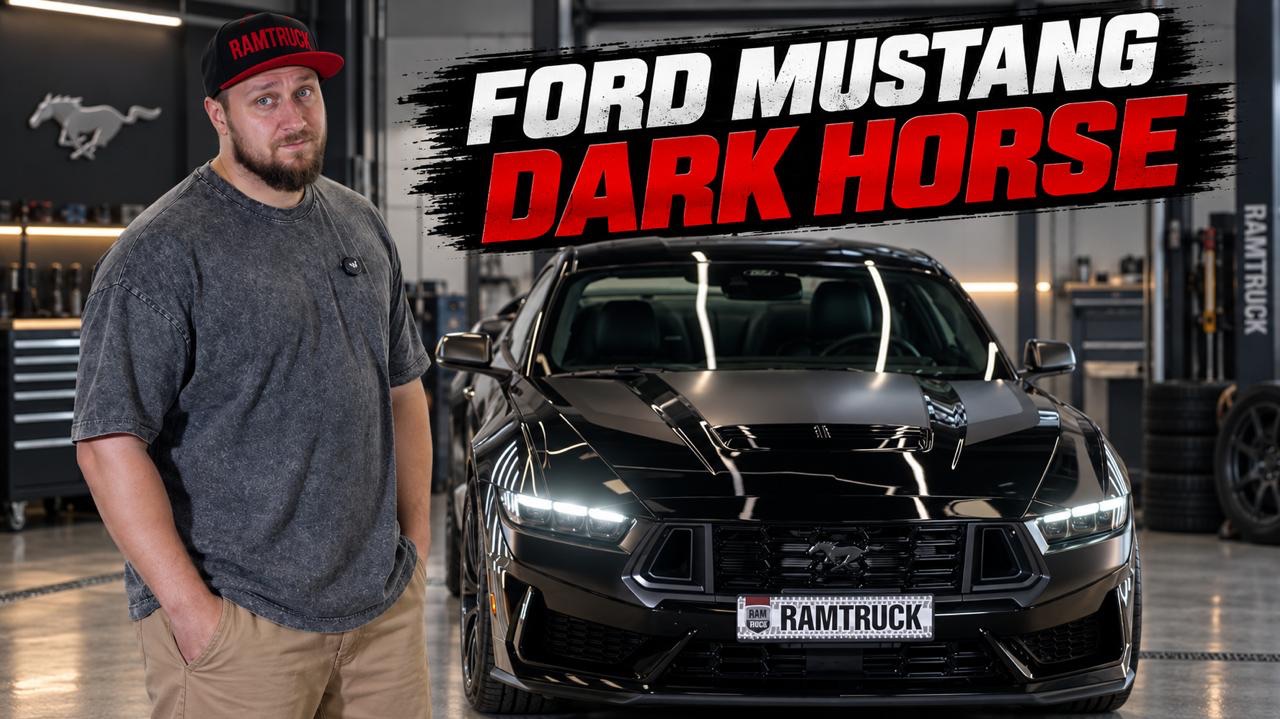 Ford Mustang Dark Horse — 500 сил и V8 вопреки всему! Обзор от РАМТРАК
