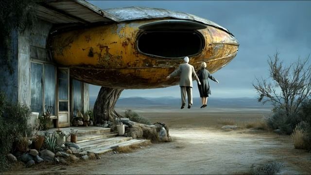 Surreal AI Music Video - There’s No Place Like Home - Wizard Of Oz Inspired - Kelly Boesch | 4K