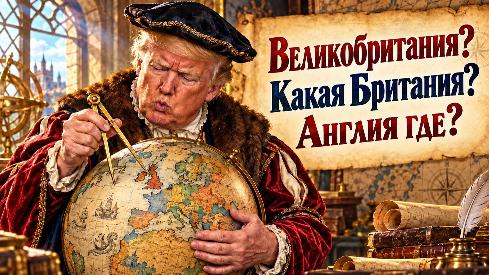 Мир хочет перемен, но англичане и немцы их боятся. Трамп нам в помощь!