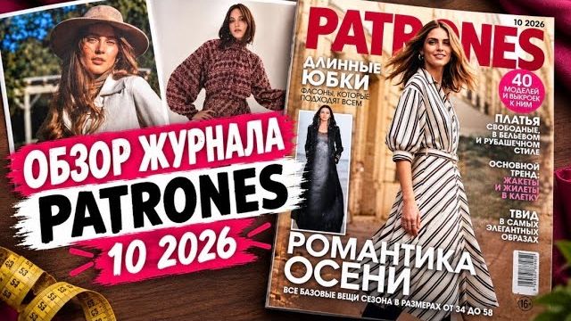 Обзор журнала PATRONES 10/26