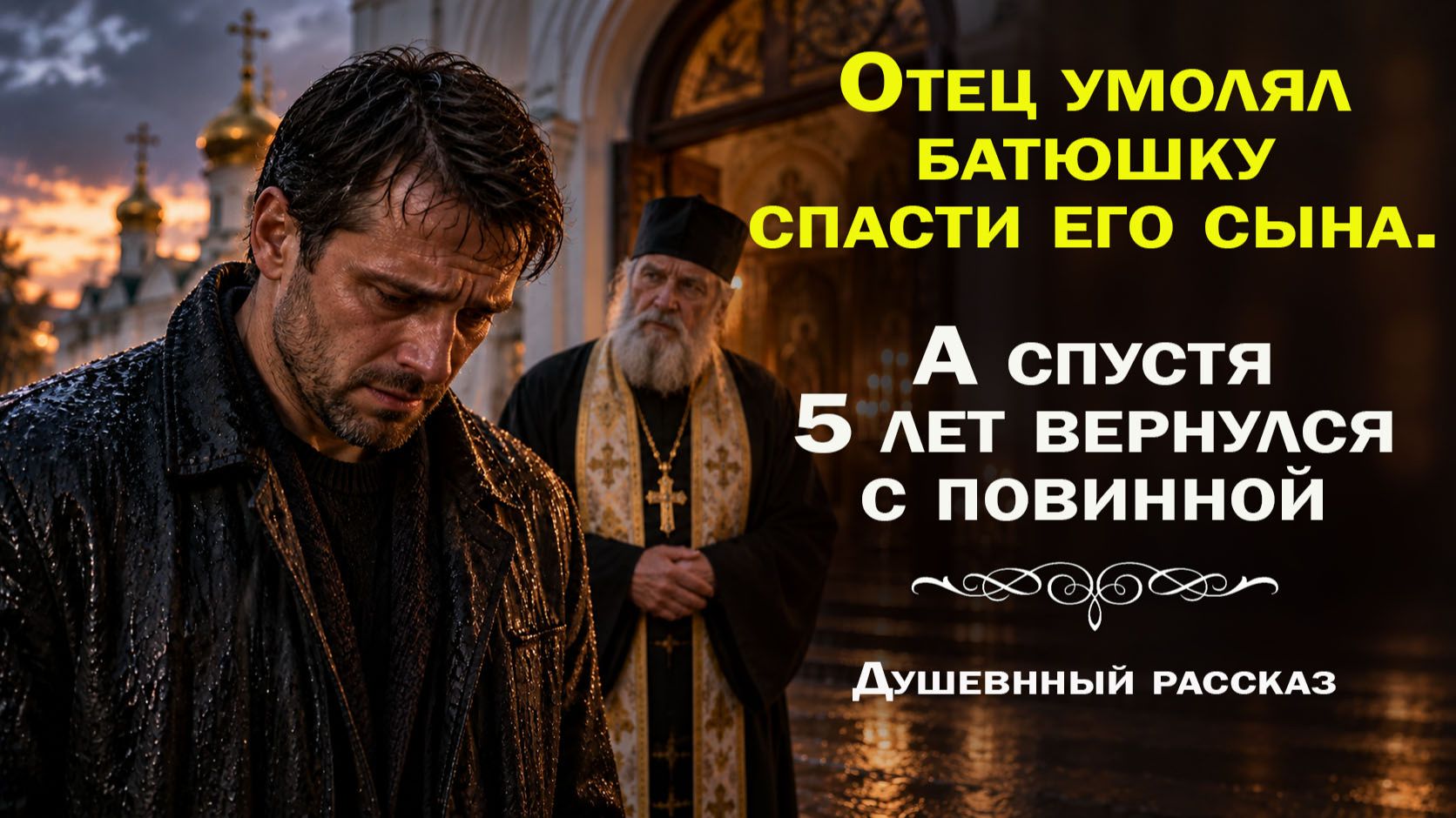 Жизненные истории: Отец умолял батюшку спасти ребенка. А через 5 лет пришел с повинной...