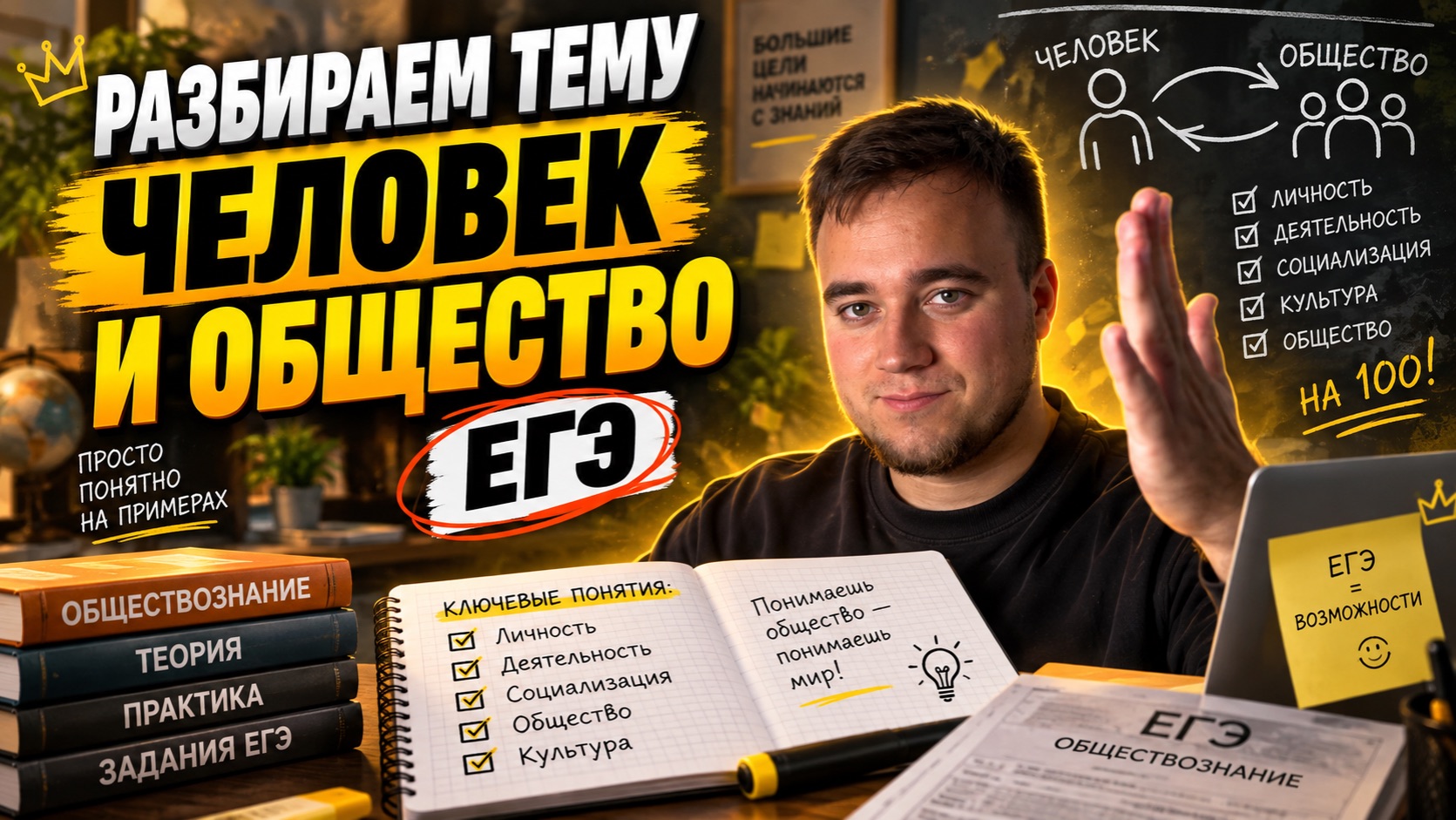 Разбираем тему: Человек и общество