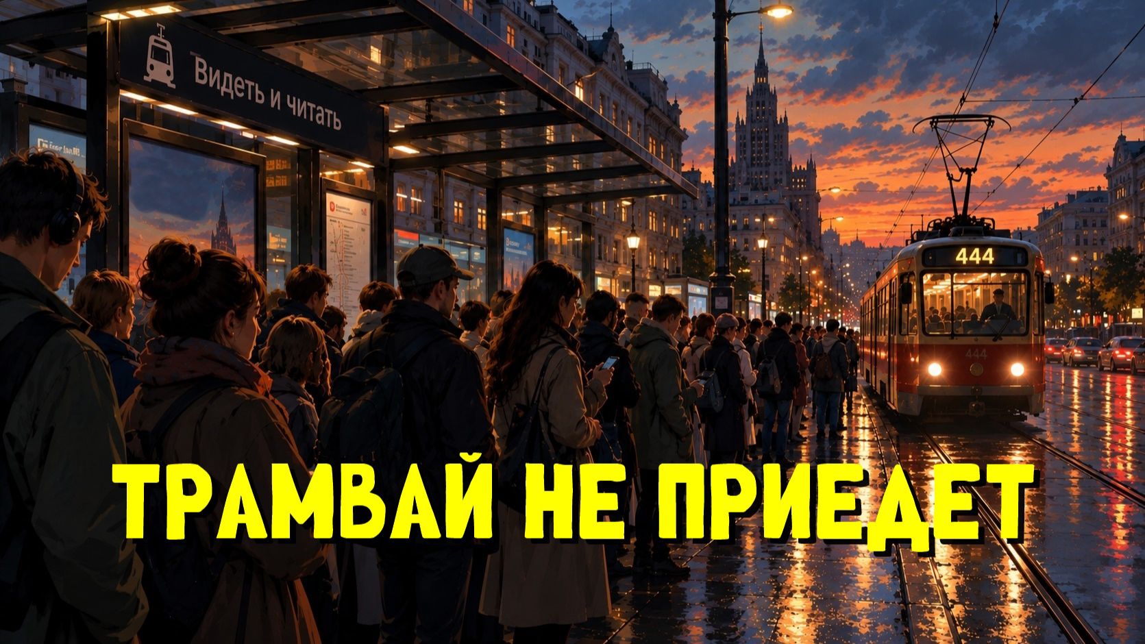 Трамвай не приедет