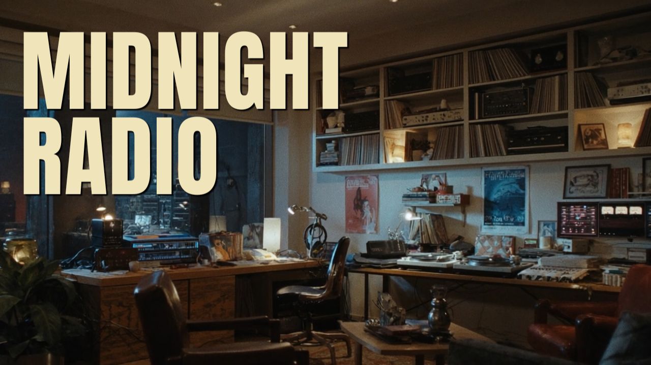 Ночной Виниловый Эмбиент для Сна, Работы и Расслабления | Midnight Radio