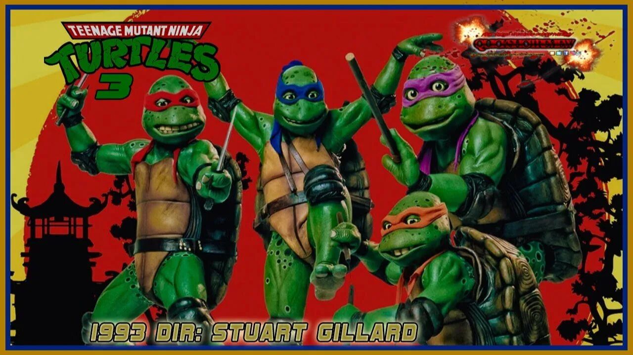 Черепашки‑ниндзя 3 | Teenage Mutant Ninja Turtles III (1993,4к)