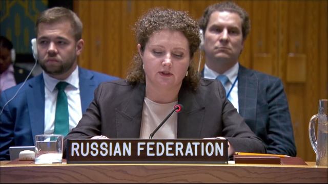 Permanent Representative Anna Evstigneeva At A UNSC Briefing On Yemen, September 10, 2026
