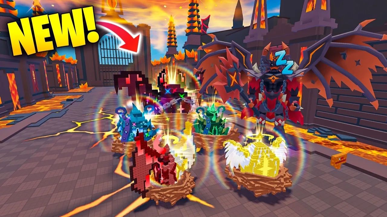 НОВОЕ божественное яйцо 😱 — смешные моменты в Roblox Steal An Egg
