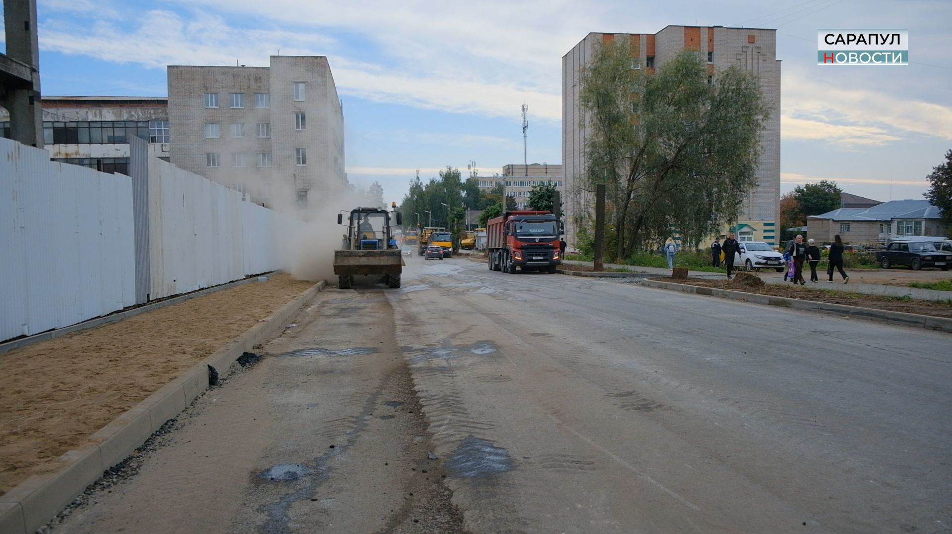 Благоустройство улиц Интернациональной и Гагарина