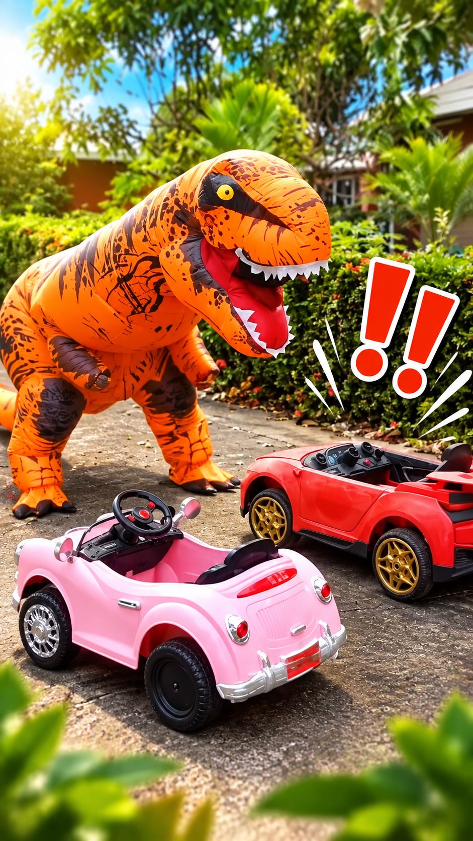 🦖 Полицейская Машина против Динозавра! Кто Победит? 🚓