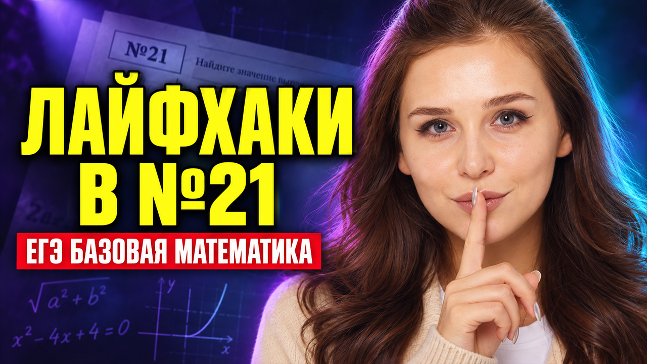 Лайфхаки в задачах 21 | Базовая математика ЕГЭ 2027 | Умскул
