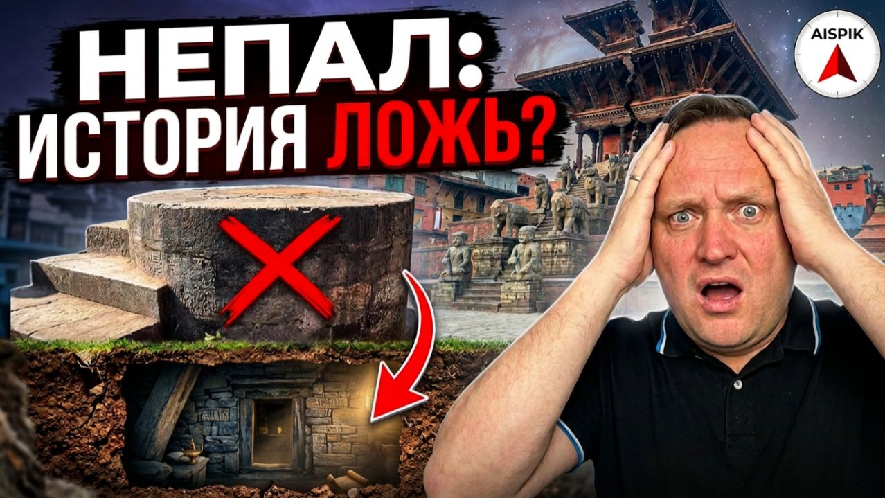 Официальная история НЕПАЛА — ЛОЖЬ? Что на самом деле стоит под храмами Дурбар