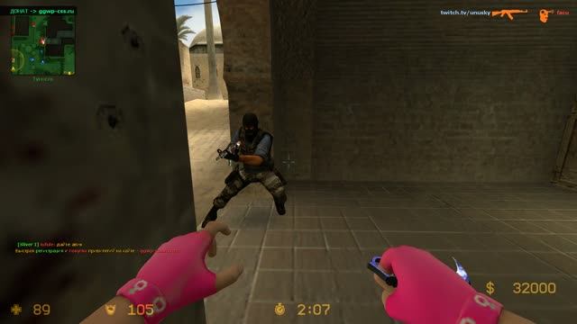 Counter Strike Source 2026.09.13 - чу чуть на нож)))