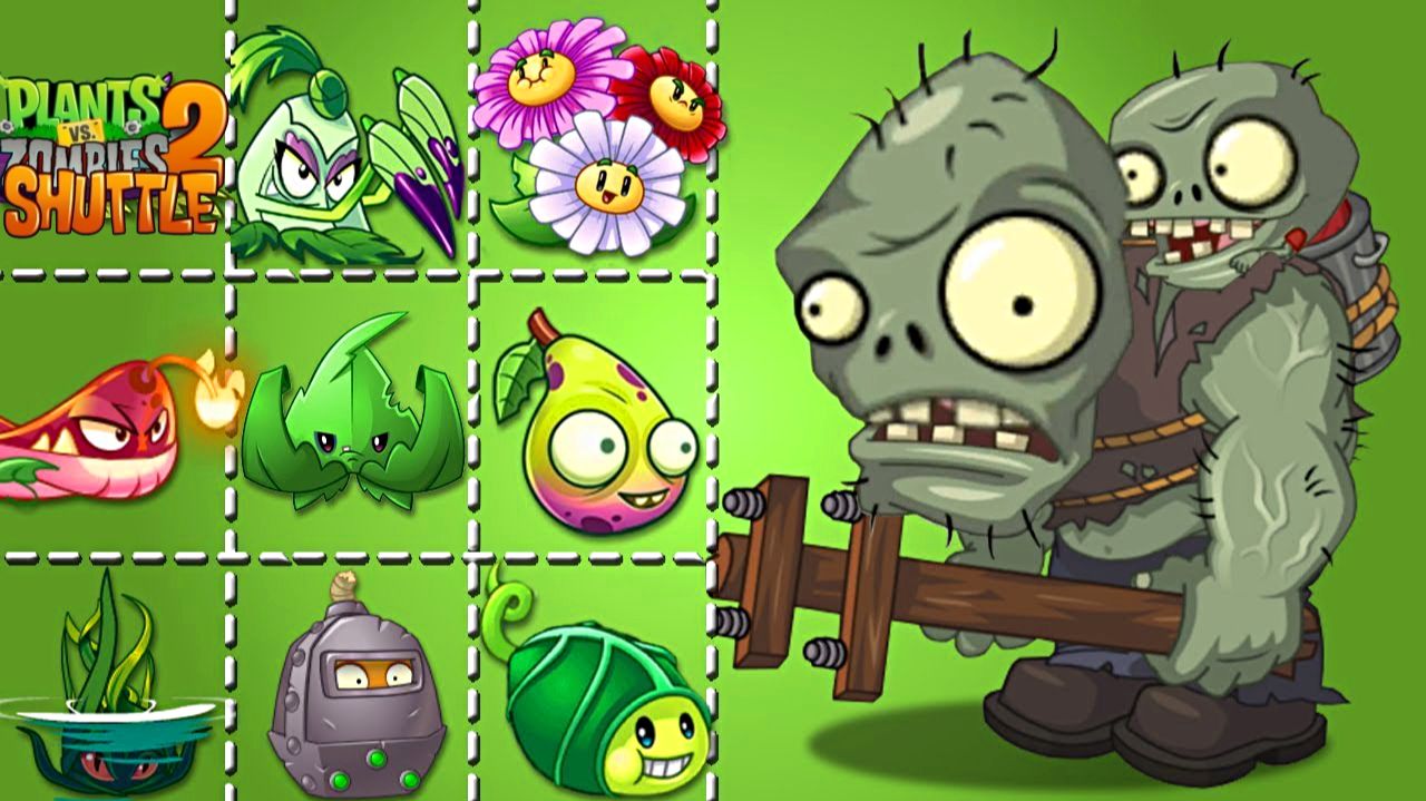 Растения против зомби PvZ 2 SHUTTLE Plants Vs Zombies ПвЗ [5]