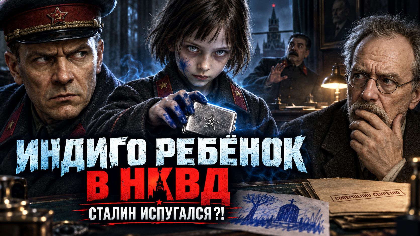 Почему Сталина испугал не донос, а ребёнок с портсигаром!? Индиго ребёнок в НКВД. Мистика