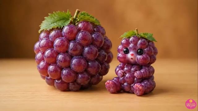 Мило или няшно? AI-детки-фрукты и большие фрукты 👶🍊🍓🥑 | Самое странно-удовлетворяющее AI ASMR