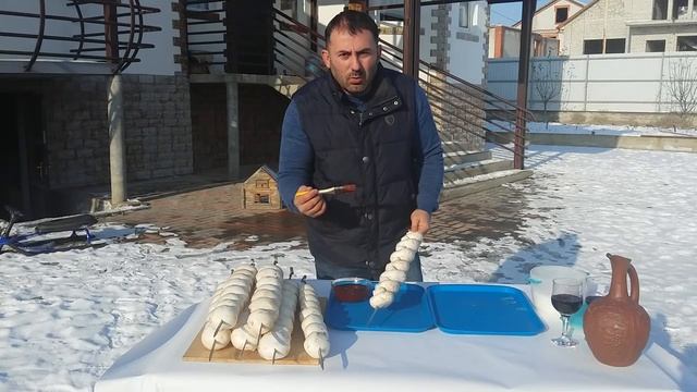 ГРИБНОЙ ОСЕННИЙ ШАШЛЫК НА МАНГАЛЕ