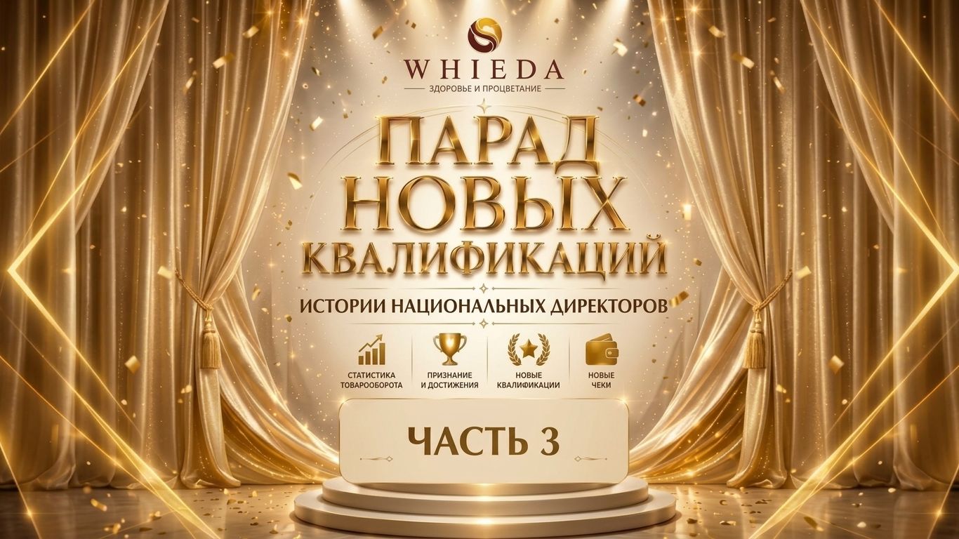 Истории новых Лидеров WHIEDA август 2026 Часть 3