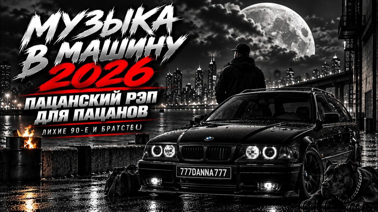 Музыка в машину 2026 Пацанский рэп для пацанов Лихие 90-е и Братство Крутые Новинки на RUTUBE 2026