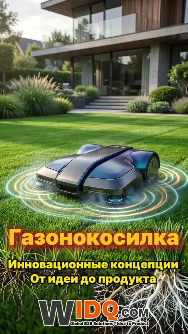 Следующее поколение технологий газонокосилок | Концепция WIDQ