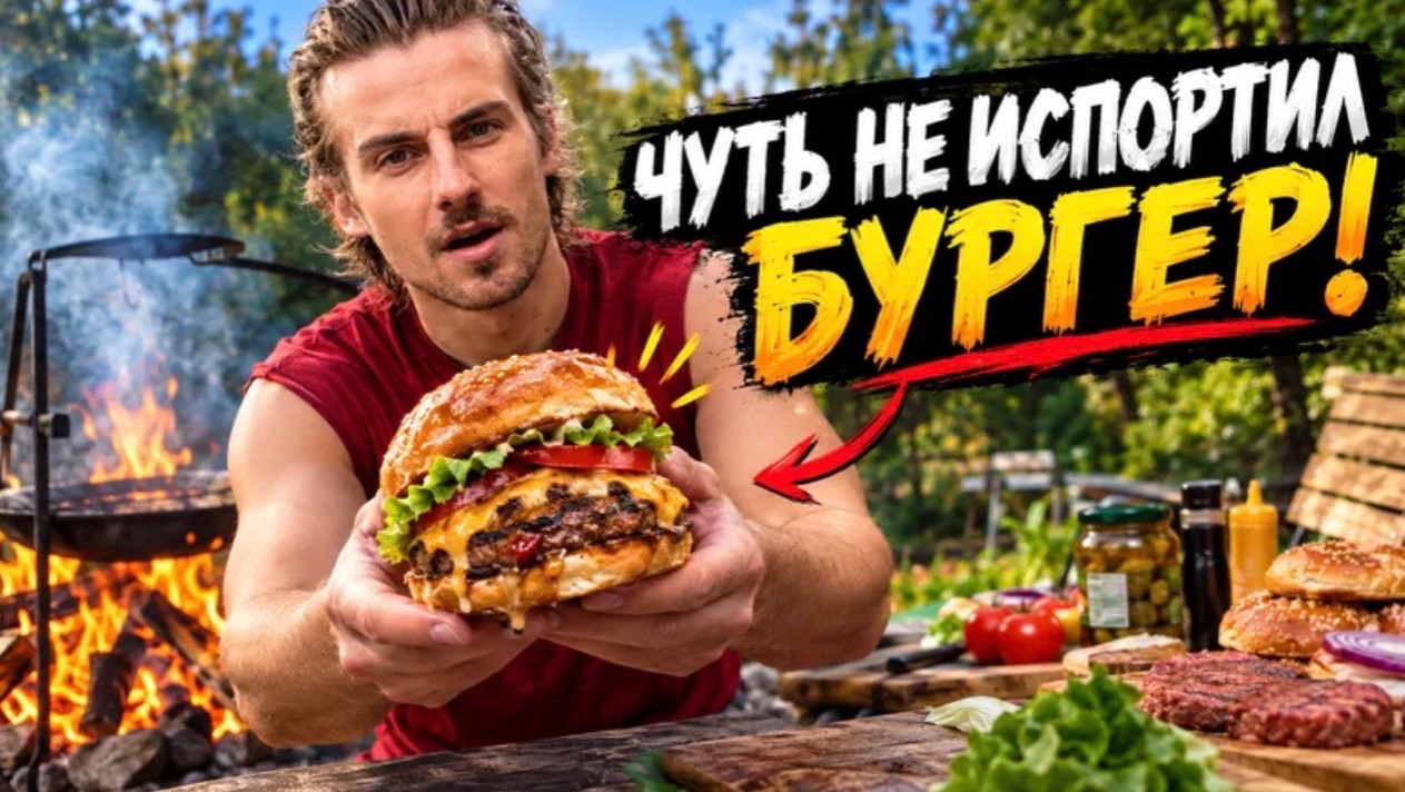 ЧУТЬ НЕ ИСПОРТИЛ БУРГЕР!