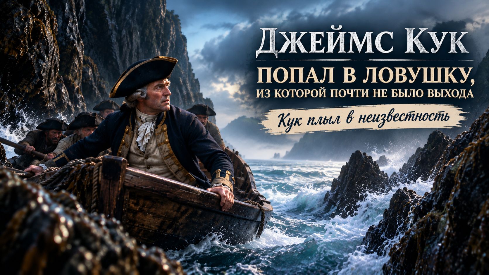 Кук Выбросил Пушки В Океан, Чтобы Спасти Корабль
